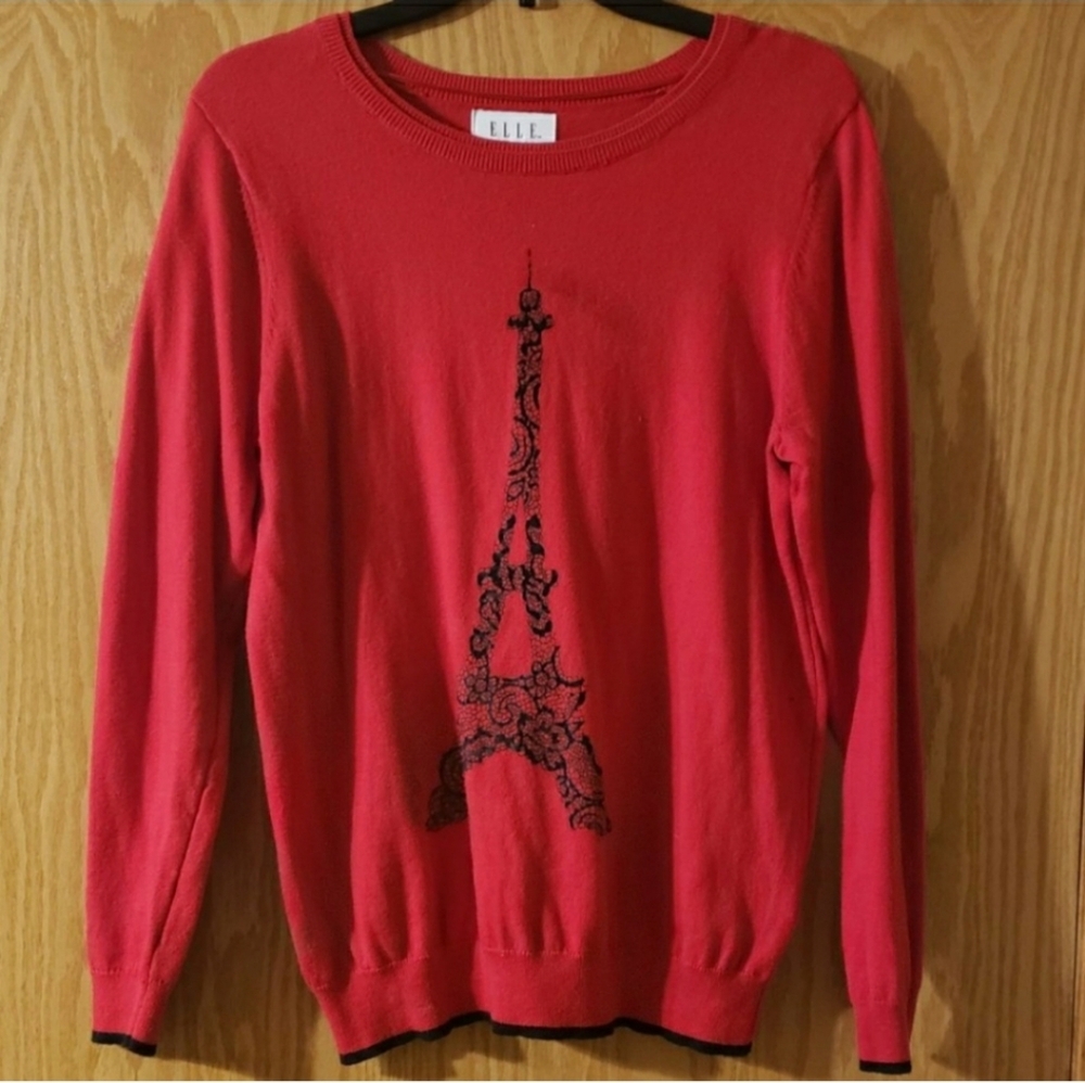 ELLE Long Sleeve Sweater Top - Picture 6 of 7